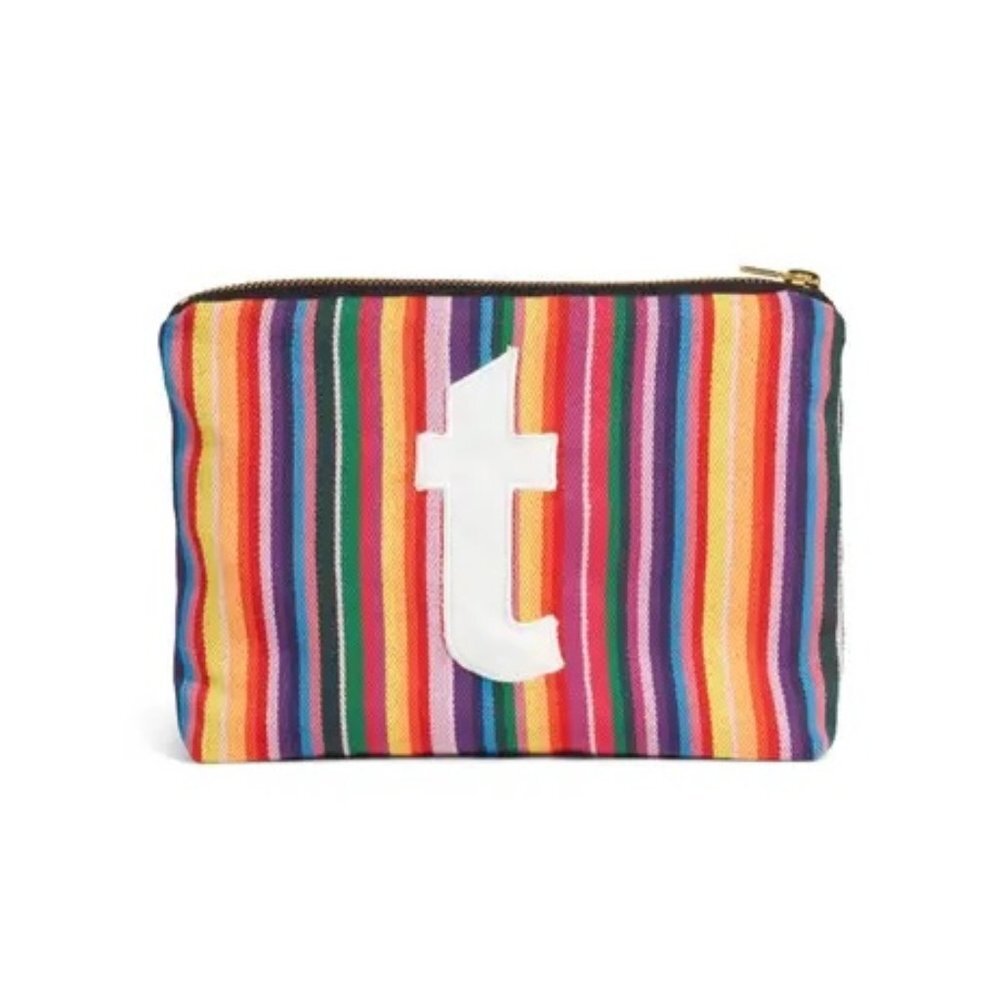 Levtex Cabo Initial Zip Pouch